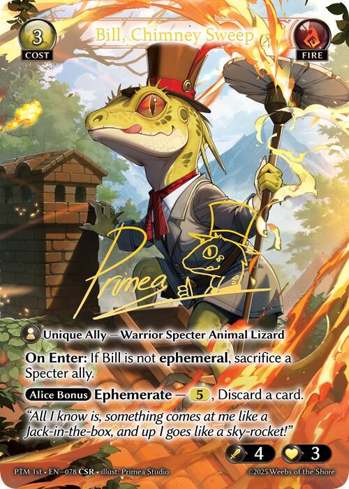 Bill, Chimney Sweep (CSR) | Kyo Cards
